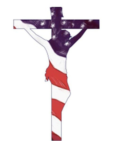 "By His [red,white & blue] stripes we are healed" Isaiah 53:5 NKJV